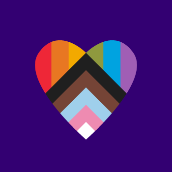 Pride Flag Heart
