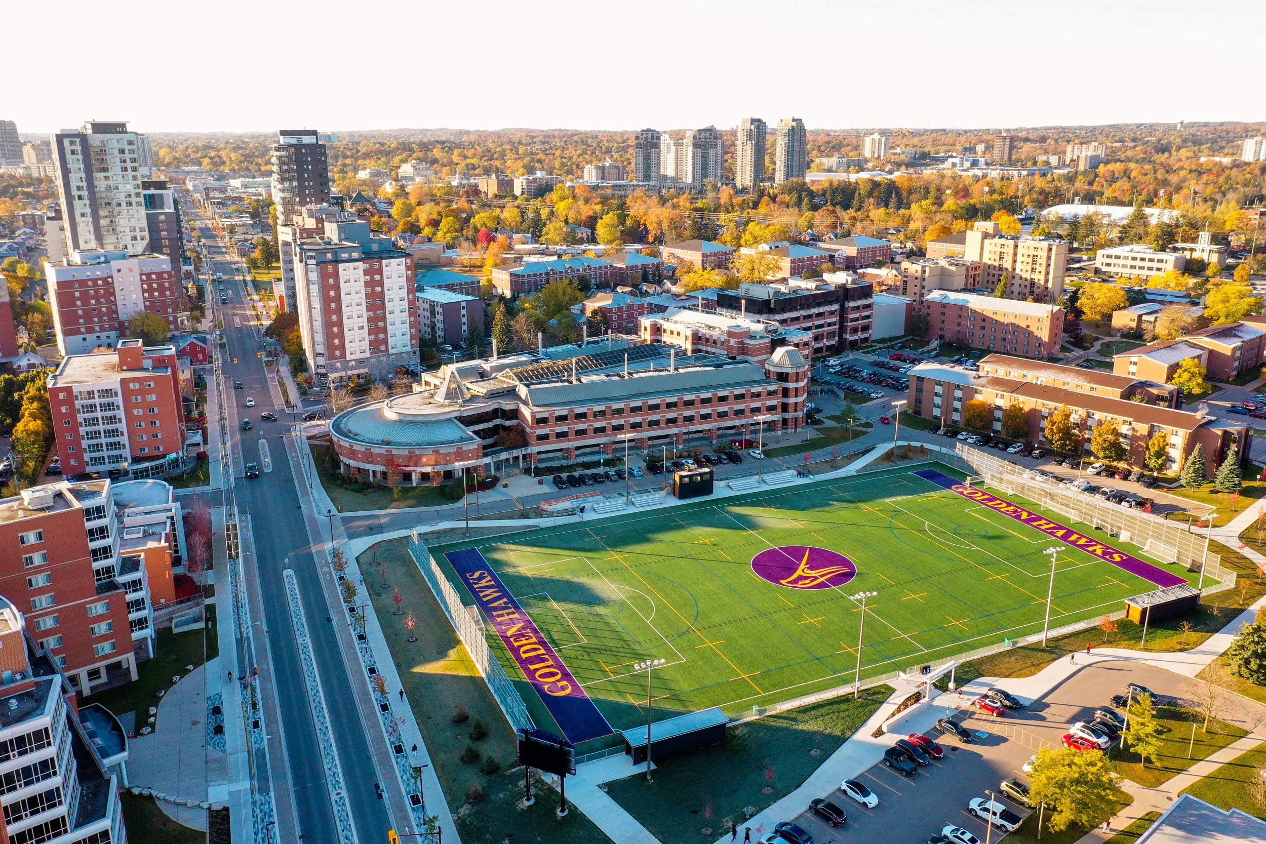 Alumni Field and Science Building