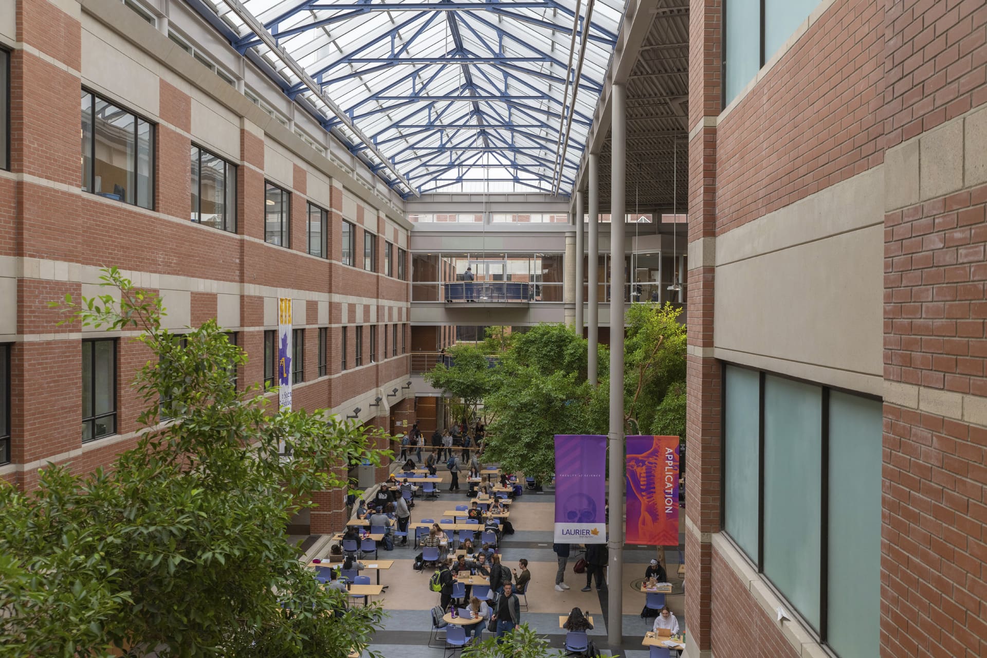 The Science Atrium on the Waterloo campus