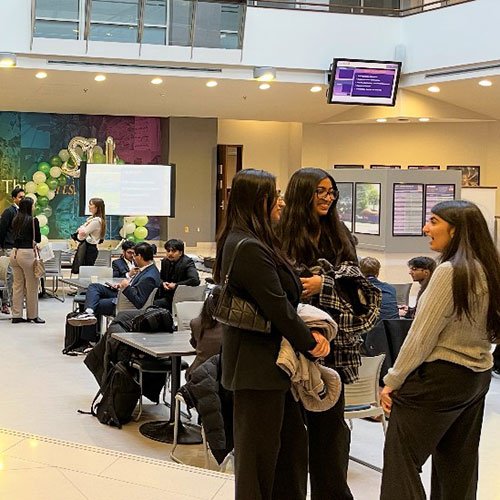 Students gather for the greenovation challenge