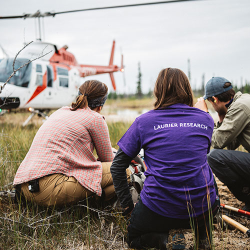 laurier researchers out in the field