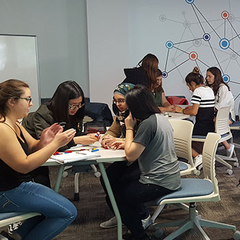 CUSP students in innovation lab