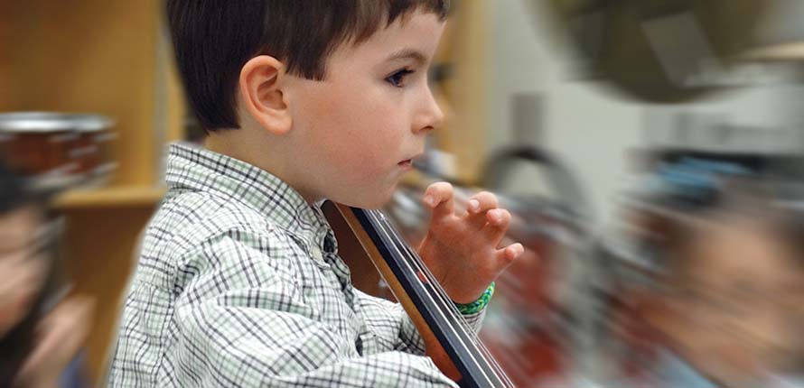 Laurier string academy student