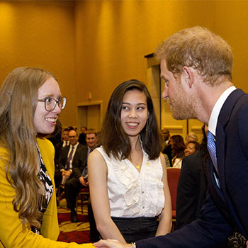 Laurier student meets Prince Harry at Duke of Edinburgh's International Award