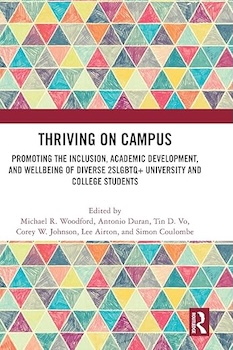Book cover for Thriving on Campus