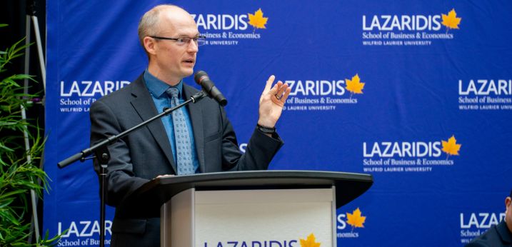 Trevor Tombe speaks at Economic Outlook 2026