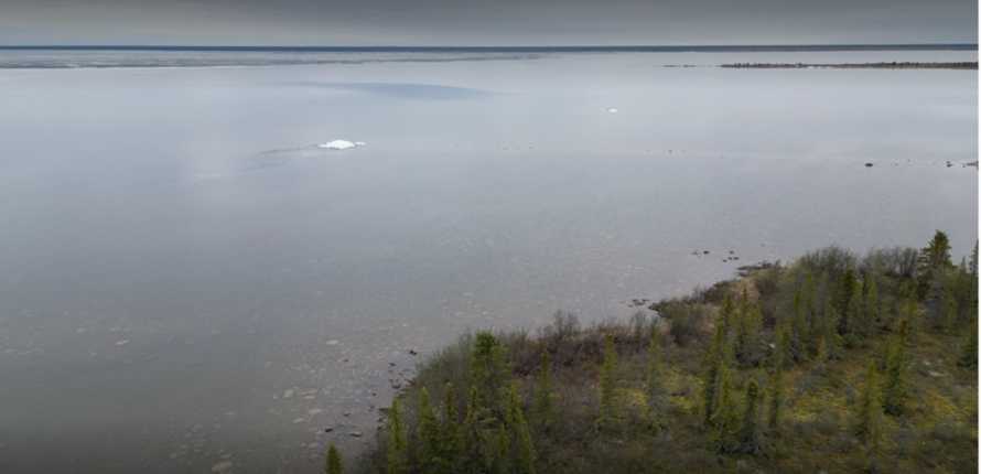 Great Bear Lake - Photo taken in June 2023. Photo courtesy of Homa Kheyrollah Pour
