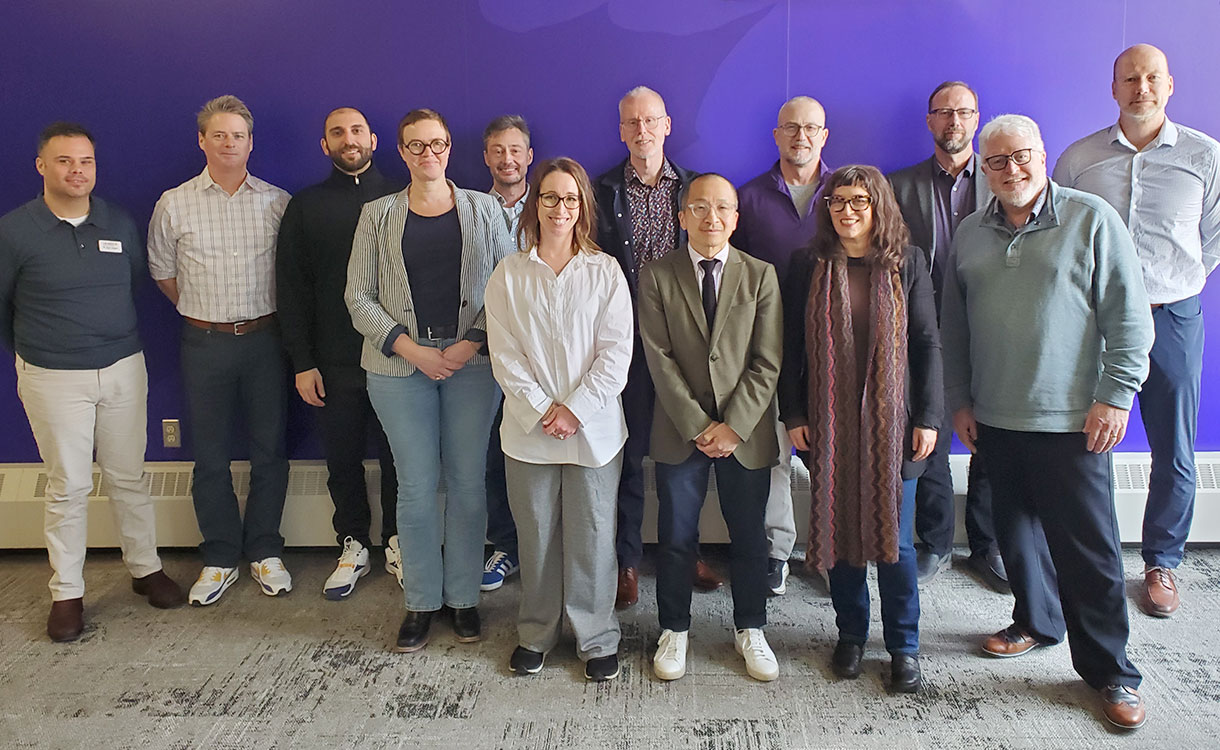 Faculty authors at Laurier's Inspired Reads event