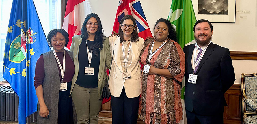 Laurier researchers at Science Meets Parliament event