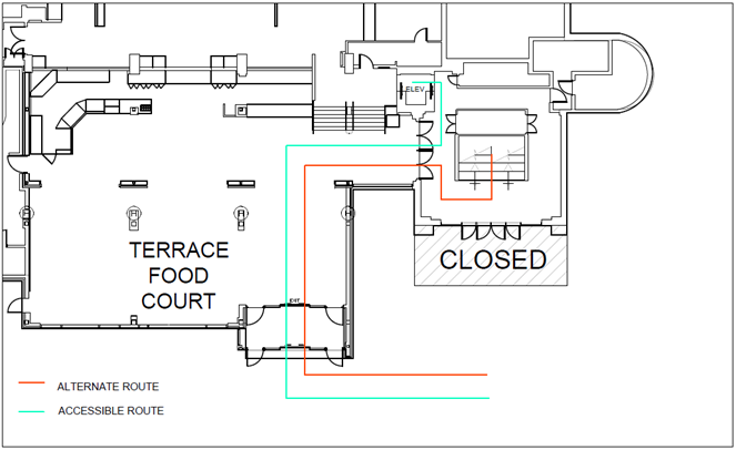 map-displays-closure-of-fncc-main-entrance-and-provides-alternate-accessible-entrance-by-the-food-court