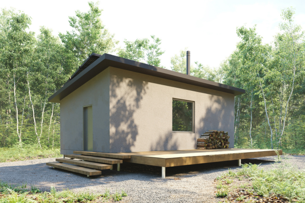 tiny home rendering