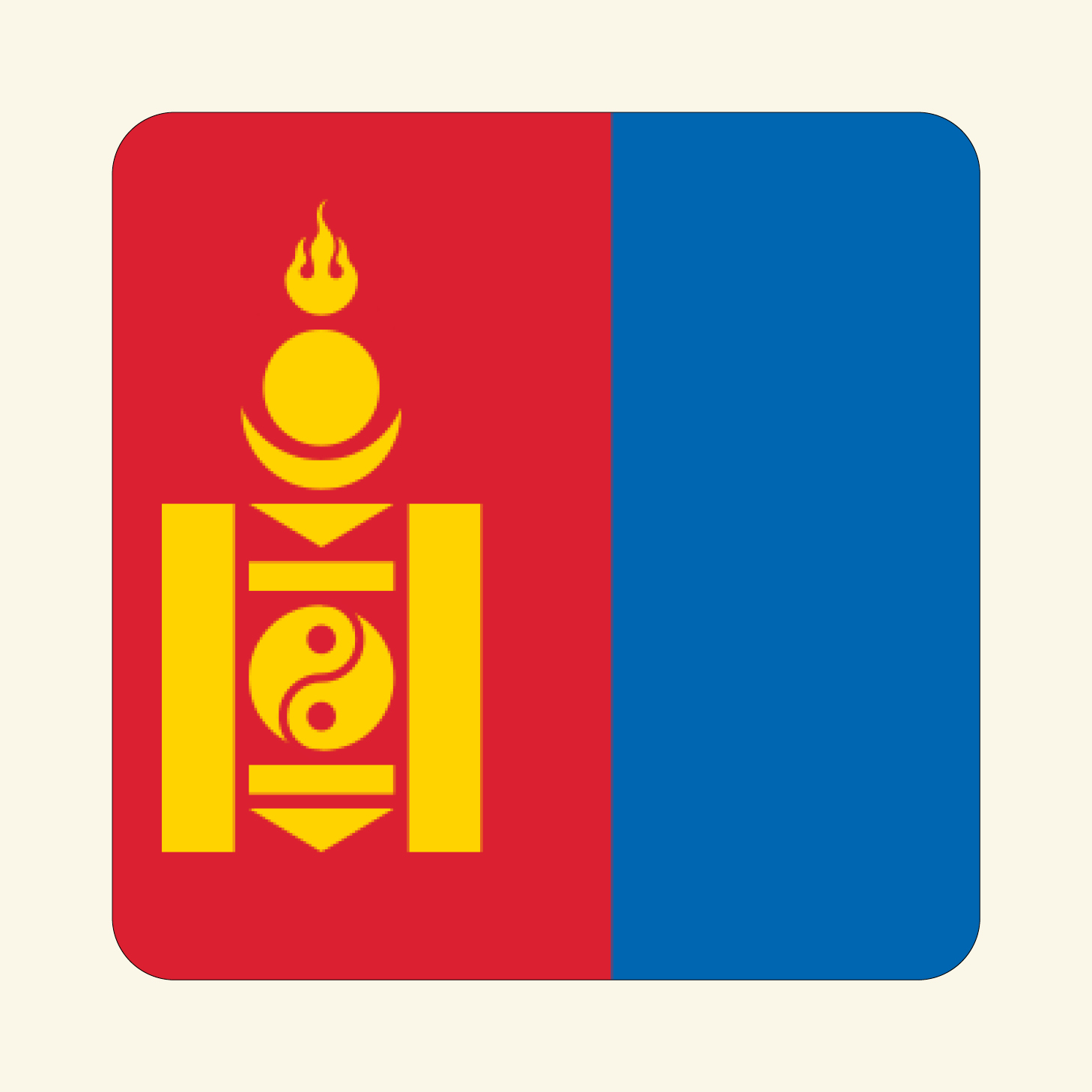 Mongolia flag