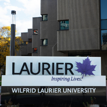 Laurier lawn sign