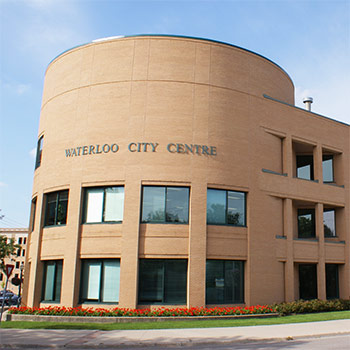 Spotlight story image pertaining to Waterloo city hall