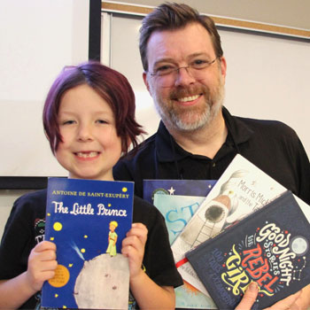 Laurier class gets first-hand understanding of books through the eyes of children