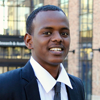 From a refugee camp in Kenya to Laurier’s Brantford campus: one student’s story.