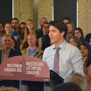 Prime Minister announces tech funding that will assist Laurier LaunchPad program