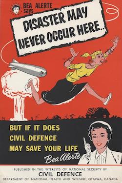 Civil defence poster