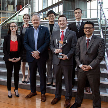 Laurier Economics students victorious in Bank of Canada Governor’s Challenge