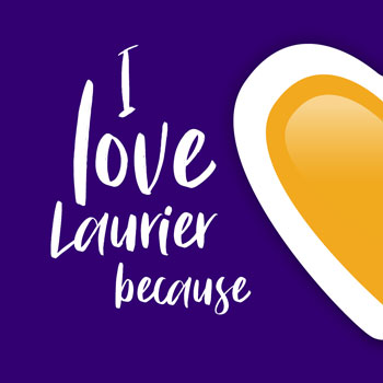 Golden Hawks share their love for Laurier