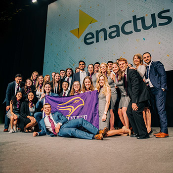 Laurier students earn podium finish for environmentally friendly EarthSuds products at Enactus exposition
