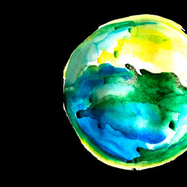 Painted Globe