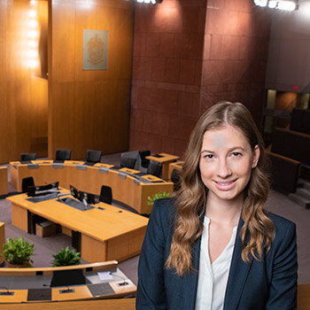 Laurier co-op student makes community impact working in City of Kitchener’s Office of the Mayor and Council