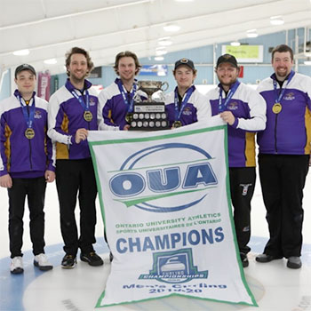 Laurier men claim OUA curling championship