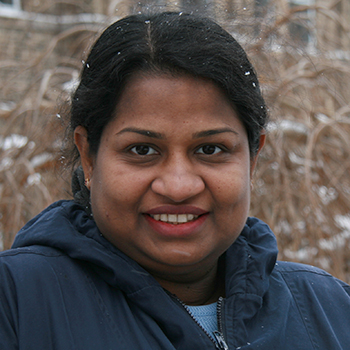 Kumudinie Kariyapperuma hopes to inspire graduate students and young researchers, especially women of colour, to become leaders in research or research administration.