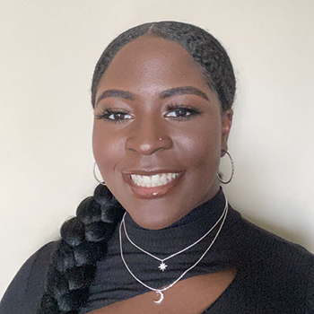 Student Mary Ajayi, founder of Laurier’s Black Medical Leaders of Tomorrow, places research focus on health inequities.