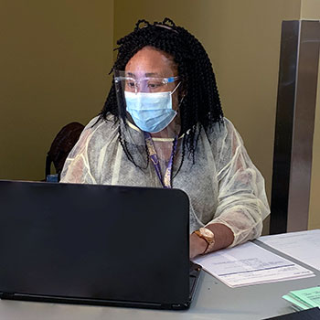 Laurier student Simone Alexander embraces Community Health placement during COVID-19 pandemic