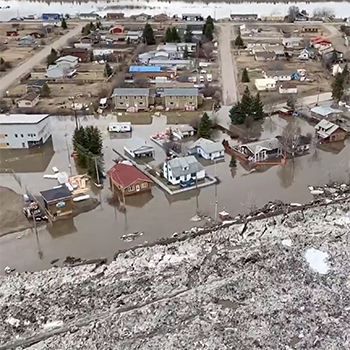 Laurier researchers offer support to Dehcho Region in the Northwest Territories following devastating flood