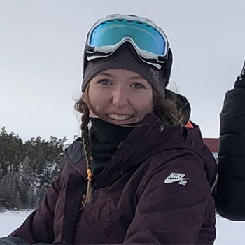 Laurier MSc student Alicia Pouw honoured for using radar technology for snow and lake ice research