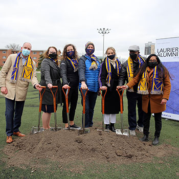 Alumni and students donate to fund major renovations to Alumni Field.