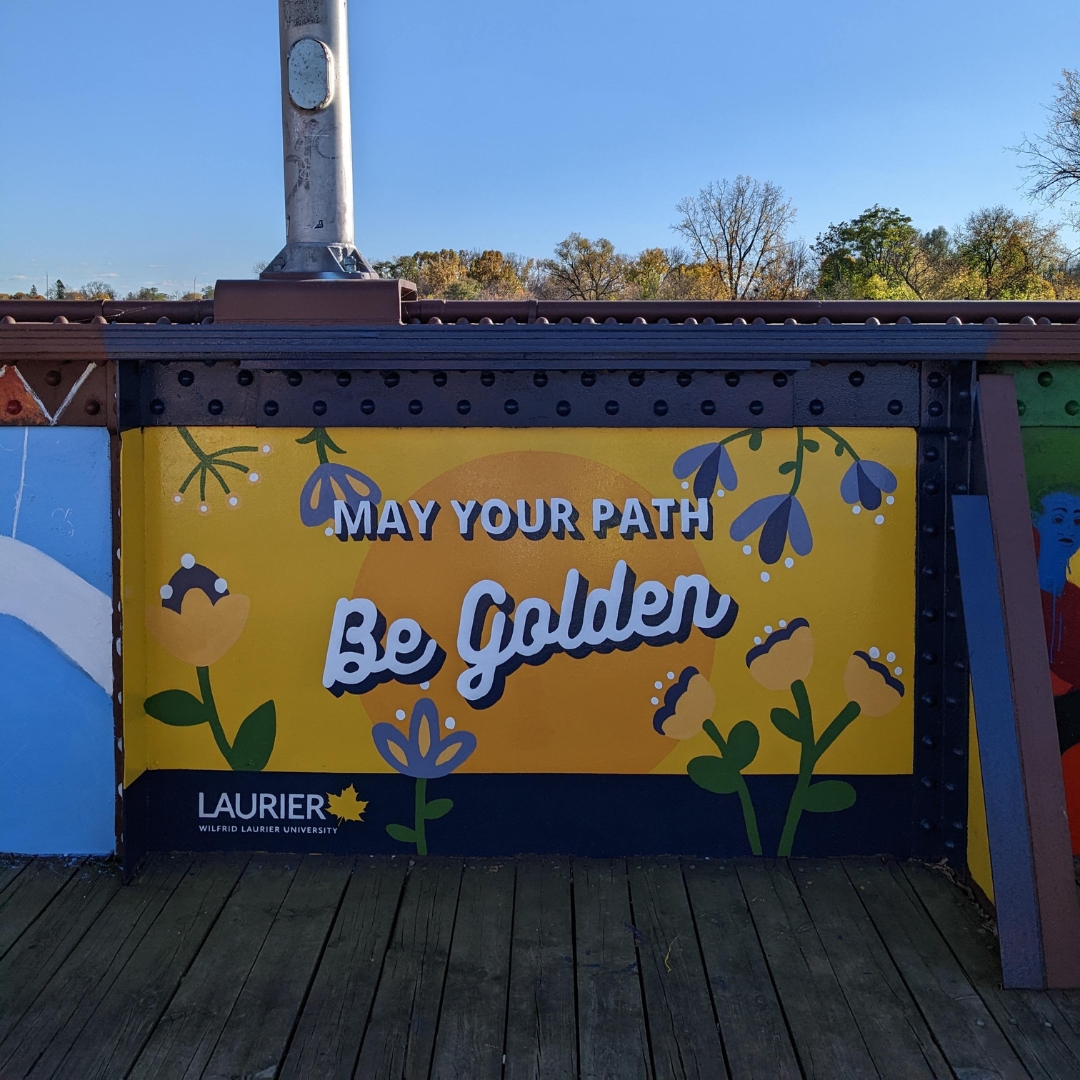 Image - Laurier's golden spirit infused into Brantford public art project