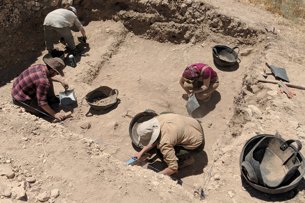 Unearthing artifacts at the Town of Nebo Archaeological Project.