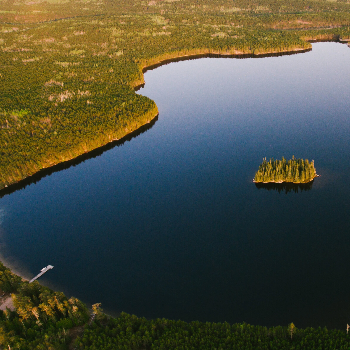 Experimental Lakes Birdseye