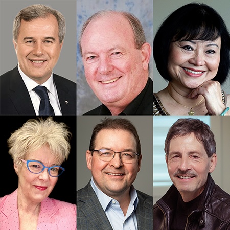 Tom Jenkins, John Tennant, Kim Phuc Phan Thi and Mary Hynes to receive honorary degrees.