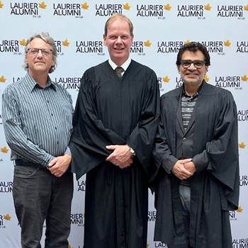Christopher Wilvert at convocation