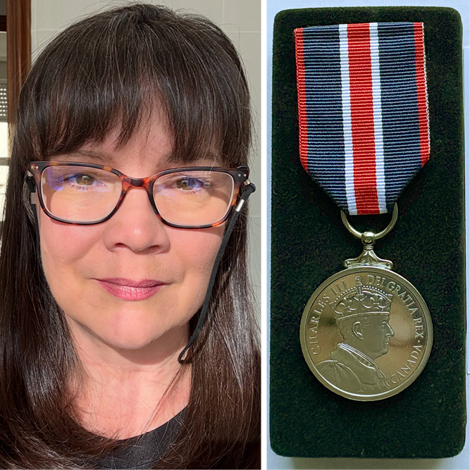 Morgan Holmes, King Charles III Coronation Medal