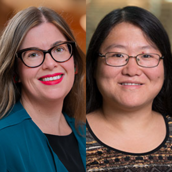 Michelle Skop and Xu (Sunny) Wang