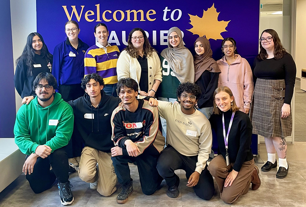 Laurier Milton student leaders and staff