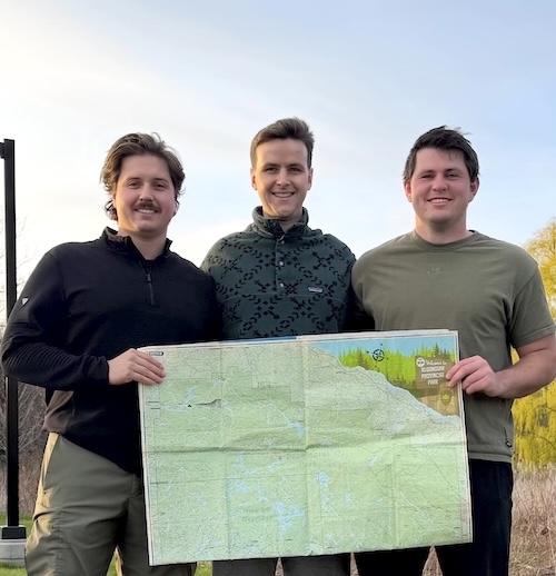Cole Ellis-Hale, Jonathan Lively and Matthew Fish