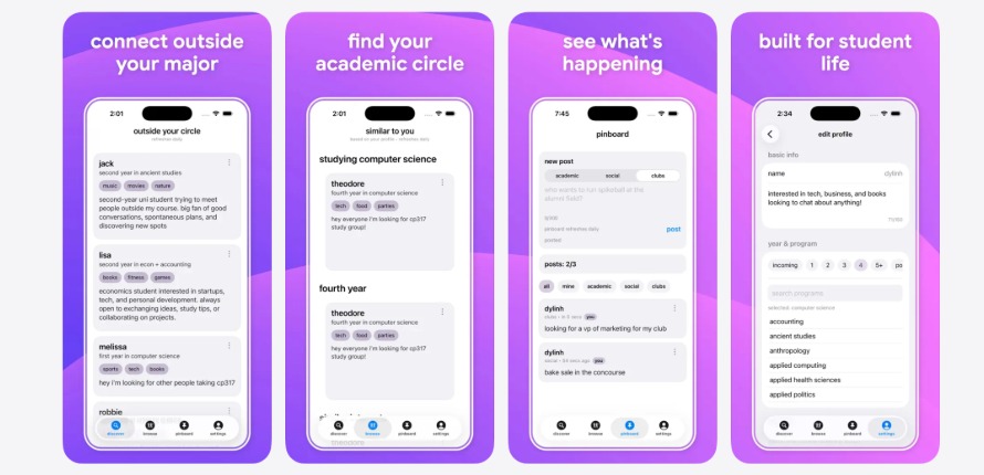 Meet a Hawk app screenshots
