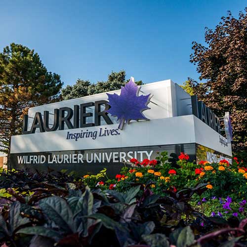 Laurier Sign