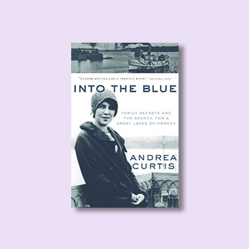 Andrea Curtis, Into the Blue book cover