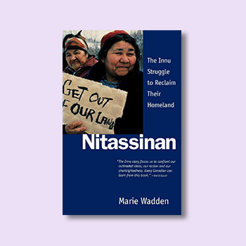 Marie Wadden, Nitassinan book cover