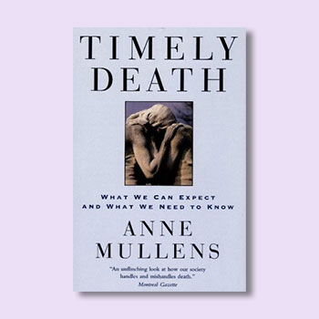 Anne Mullens, Timely Death book cover