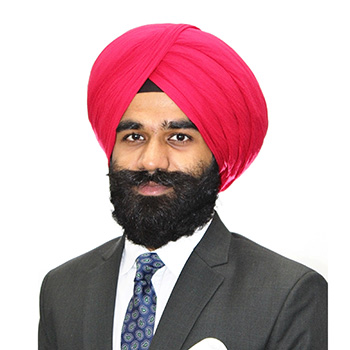 headshot of Laurier student, Kanwar Brar
